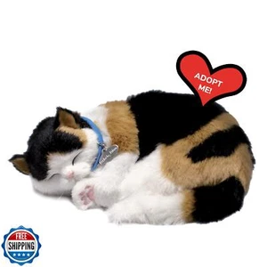 Perfect Petzzz - Original Petzzz Calico Cat, Realistic Lifelike Stuffed Inter - Picture 1 of 5