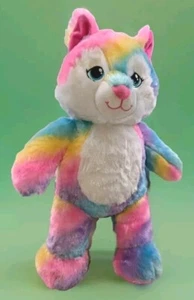 Build A Bear Exclusive Great Wolf Lodge Rainbow LIMITED Edition Plush Wolf 18" - Picture 1 of 24