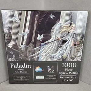 Suns Out 1000 Teile Nene Thomas Kunstpuzzle " Paladin " Krieger Engel Neu *LESEN* - Bild 1 von 8
