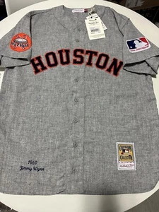 1969 Mitchell & Ness Houston Astros Jimmy Wynn jersey sz 48 XL Tequila Sunrise - Picture 1 of 15