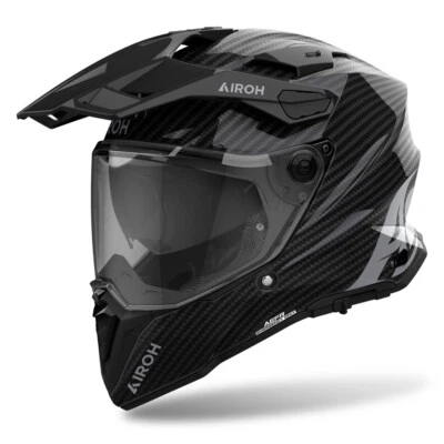 Casco Touring Airoh Commander 2 Full Carbon Lucido - Immagine 1 di 3