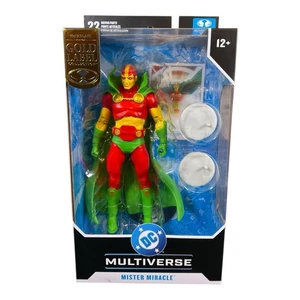 McFarlane Toys DC Multiverse Gold Label Mister Miracle 7” Action Figure In Hand - Picture 1 of 7