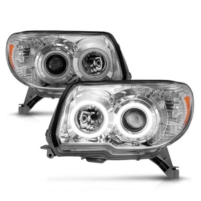 Anzo 111321 Chrome Projector Headlight with Halo for 06-10 Toyota 4Runner Foto 1 de 4