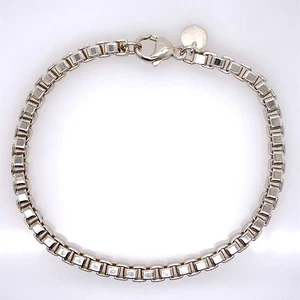 Tiffany & Co. Sterling Silver Venetian Link Bracelet (DG7139991) - Picture 1 of 8