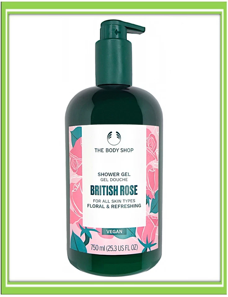 THE BODY SHOP The Body Duschgel Showergel - British Rose 750ml |€30,67 / L