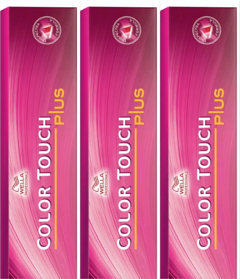 3 Wella COLOR TOUCH PLUS Demi Permanent Hair Color 2 oz  CHOICE PAY 1 SHIP - Image 1 of 1