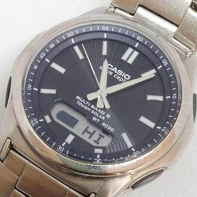 Casio WaveCeptor WVA-M630 64J Solar Atomic Watch Tested Excellent Condition - image 1 of 4