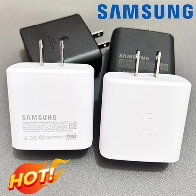 Adaptador Cargador Súper Rápido Original Samsung 45W Galaxy S24 S23 S21 Foto 1 de 4