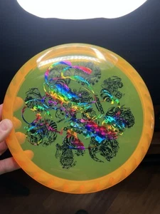 Discraft Fuzed Z Glo “Ring Of Halloween” Buzzzsaw Buzzz LE Big Bee Misprint - Picture 1 of 6
