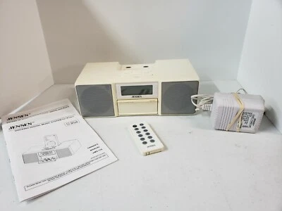 Jensen JIMS-110 TESTED WORKING Docking iPod Music Digital/ Radio System W/REMOTE - Image 1 of 4