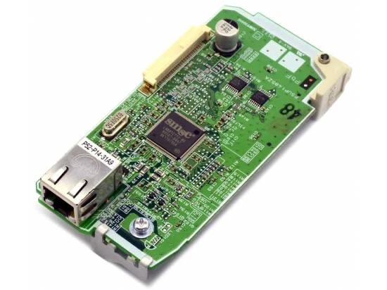 Tarjeta de expansión de interfaz LAN Panasonic KX-TVA594 uso sistema de correo de voz KX-TVA50 Foto 1 de 1