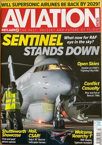 AVIATION NEWS JUL 21 RAF SENTINEL R1 LEBANON TMA USAF OC-135 BOOM SUPERSONIC - Picture 1 of 8