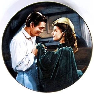 Scarlett Asks A Favor - W L George - Limited  Ed Collector Plate - Bradex - Picture 1 of 3