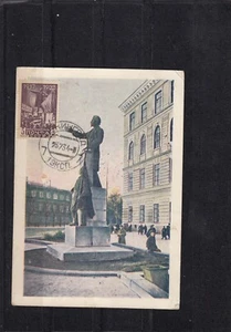 Russia 1932 1934 CTO Postcard Plekhanov Monument Rare Zag #302 - Picture 1 of 2