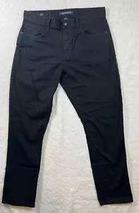 Calvin Klein Men's Jeans Black CKJ 035 Straight Leg Tagged 34x32 Stretch Denim. - Picture 1 of 11