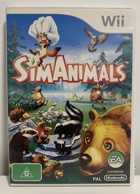 Sim Animals Nintendo Wii - PAL - TESTED & WORKING ✅ w Manual - Image 1 of 4
