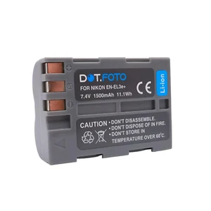 EN-EL3e 1500mAh Battery for Nikon D50 D70 D70s D80 D90 D100 D200 D300 D300s D700 - Picture 1 of 4
