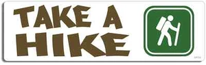 Bumper Sticker Take A Hike 3"x10" - Bild 1 von 1