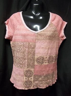 Blusa Top TANGENTS ROSA Elástica Talla PEQUEÑA Foto 1 de 4
