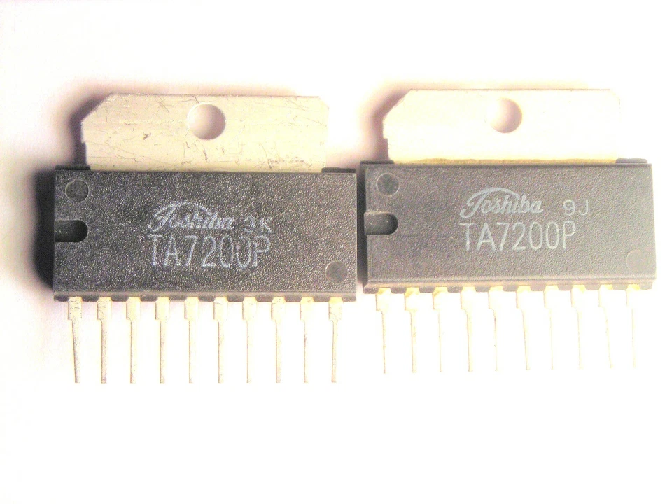 TA7200P  "Original" Toshiba  10P SIP IC  1 pc - Image 1 of 1