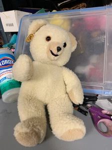 1986 Russ Snuggle Bear 15 Inch Plush With Tag Vintage Lever Brothers - Picture 1 of 15