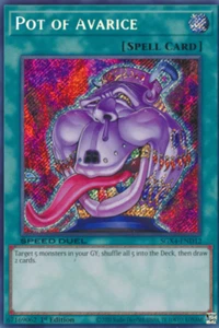 1X NM Pot of Avarice - SGX4-END12 - Secret Rare 1st Edition - Bild 1 von 1