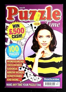 PUZZLE TIME BOOK MAGAZINE 140 VERY MIXED PUZZLES #83 NEW - Bild 1 von 24