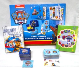 Nickelodeon Paw Patrol 4 in 1 Go Fisch, Rommé, Dominosteine & Memory Match Spiele - Bild 1 von 15