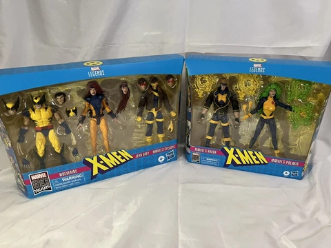 Hasbro Marvel Legends X-men Lot Wolverine, Cyclops, Jean ,Havoc,Polaris Cover