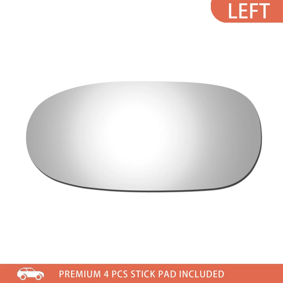 Espejo de vidrio para Chevrolet Corvette 1998-2002 lado del conductor lado izquierdo LH 2835 plano Foto 1 de 4