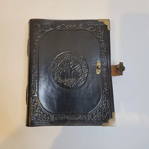 Diario de cuero Diario del árbol de la vida Libro de las sombras Diario de viaje de colección - Imagen 1 de 4