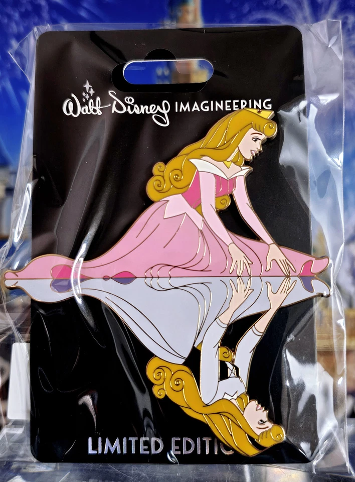 Disney WDI Pin - Reflections Aurora Pink - LE 300 Sleeping Beauty - Image 1 of 1