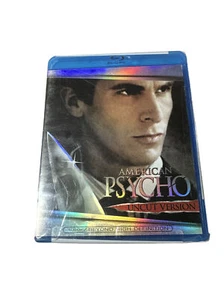 American Psycho Blu Ray Unrated Cut Limited Edition No Slip Cover - New - Picture 1 of 6