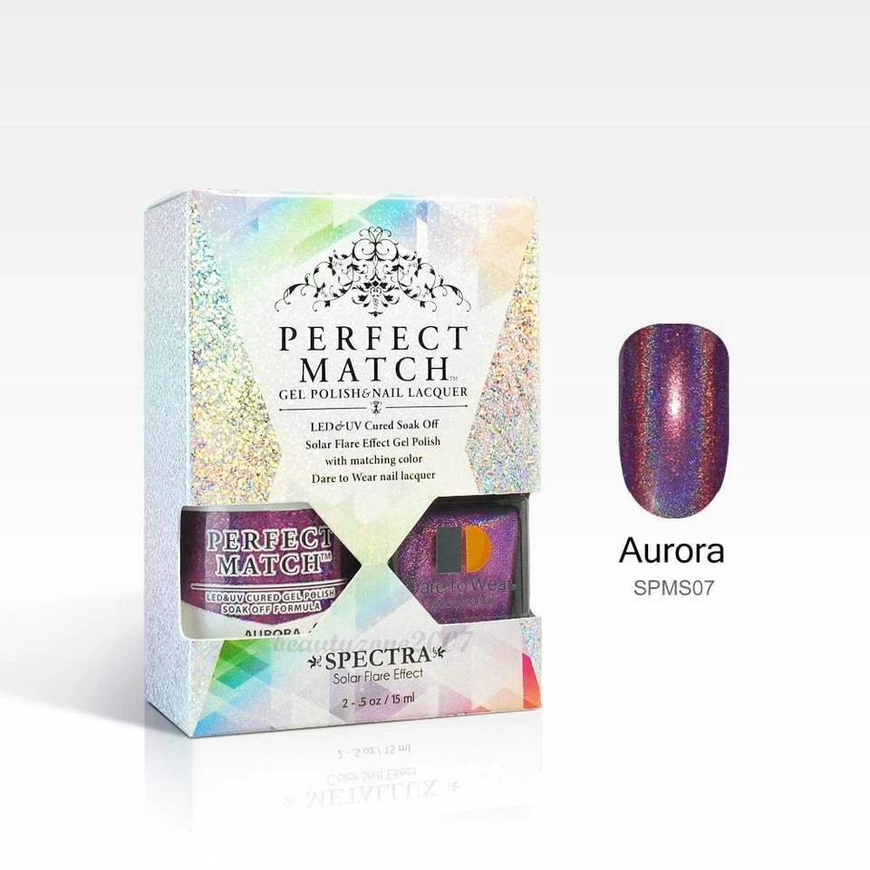 Gel UV + Esmalte de Uñas Lechat Perfect Match - SPMS07 Aurora 0.5oz Foto 1 de 1