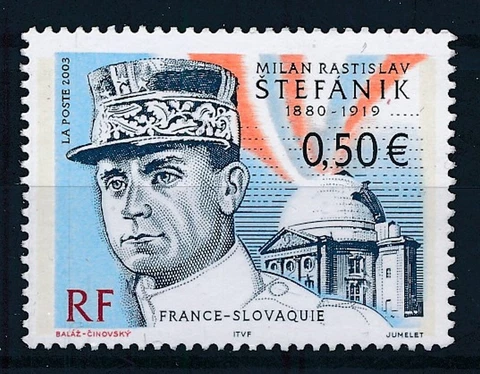 France 2003 Slovaquie Joint Issue - Yvert 3554 : the good stamp very fine MNH Cover