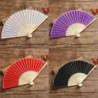 Bamboo Folding Hand Fan Craft Party Decor Ornaments Fsahion Chinese Dance Fan