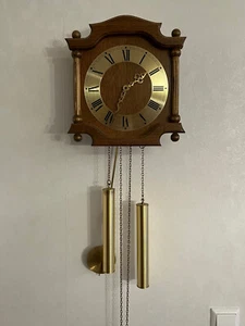 Wanduhr Hermle, Pendeluhr mit Gewichten - Bild 1 von 3