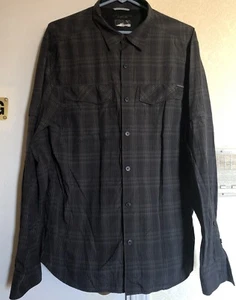 Men’s Shirt - Medium L/S COLUMBIA - Button Down Shirt - Vented - Picture 1 of 6