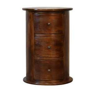 Luxury 3 Drawer Chestnut Drum | UK STOCK | 2-5 DAYS DELIVERY | - Picture 1 of 9