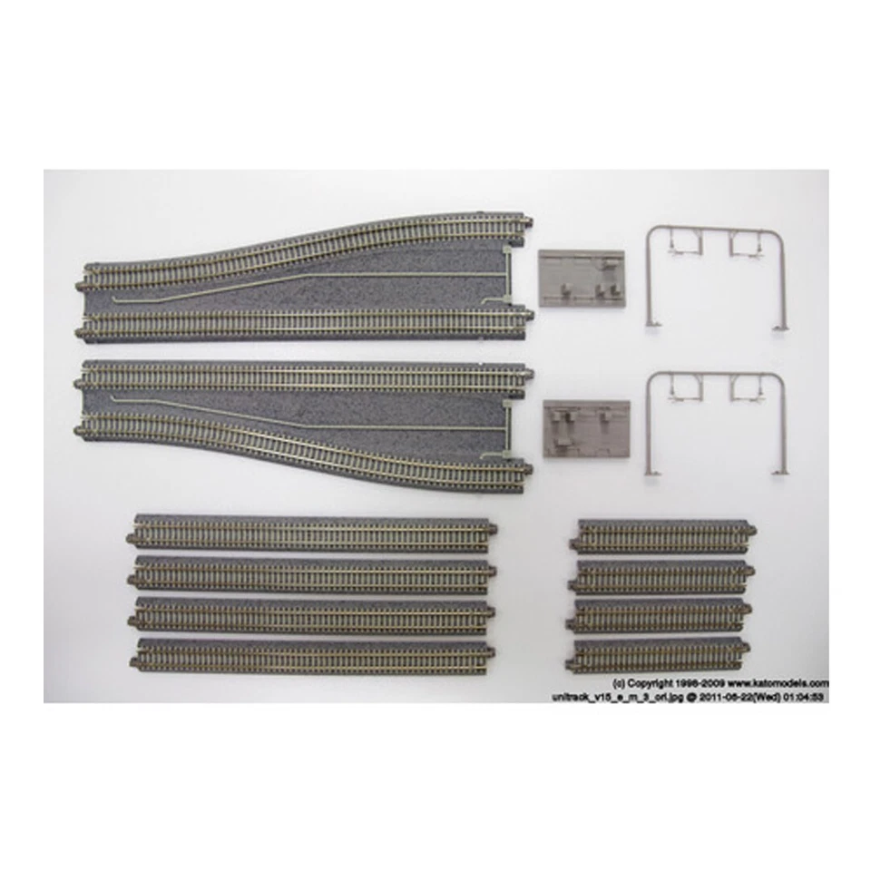 NEW Kato V15 Unitrack Double Track Set for Station : N Scale - Image 1 of 1