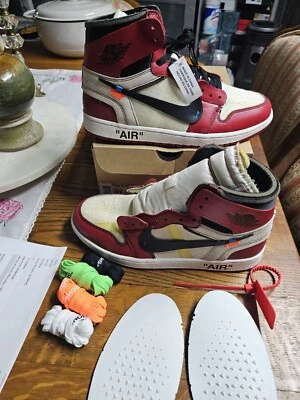Talla 11 - Jordan 1 Retro OG x Off-White High Chicago Foto 1 de 4