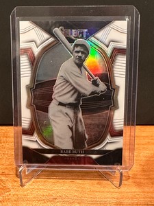 2023 Panini Select BABE RUTH WHITE PRIZM /149