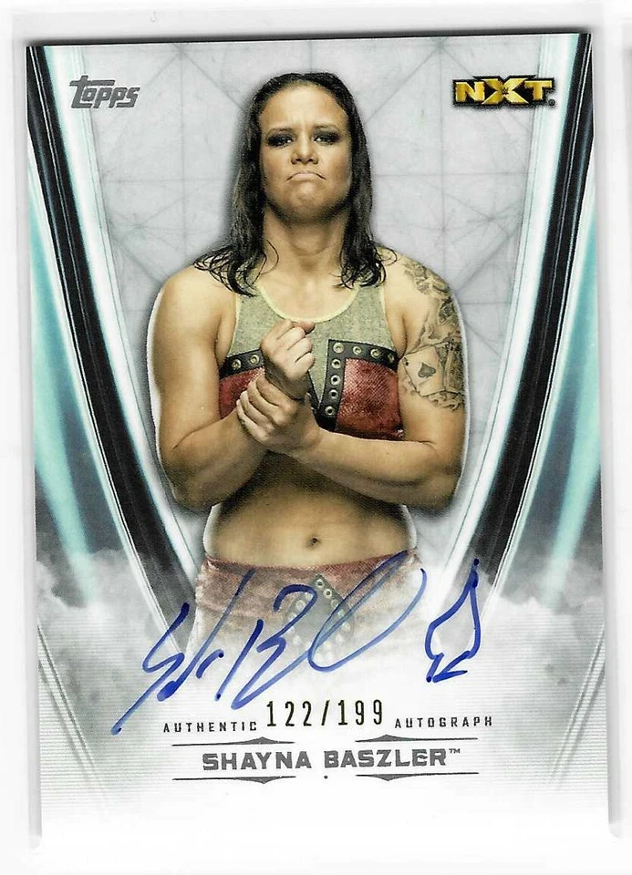 Shayna Baszler 2020 Topps Undisputed WWE NXT Autograph Card A-4HW 122/199 - Image 1 of 1