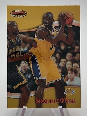 Shaquille Shaq O’Neal 1998-99 Bowman’s Best #100  Los Angeles Lakers - Image 1 of 2