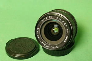 SMC Pentax-K 28mm f/3.5 wide angle lens Original K-series Sharp SLR or Mirrorles - Picture 1 of 15