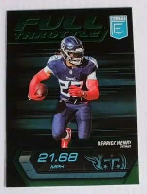 2024 Panini Donruss Elite - Full Throttle Green #5 Derrick Henry - Image 1 of 2