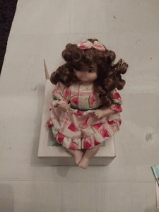 Goebel Bette Ball Dolly Dingle L'il Snazzy Snooks 6" bambola vestito anguria - Foto 1 di 8