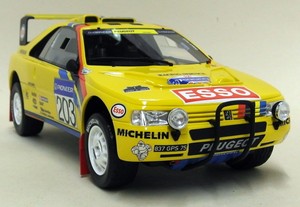 Otto 1/18 Scale peugeot 405 Grand Raid 1990 Dakar rally Resin Model Car