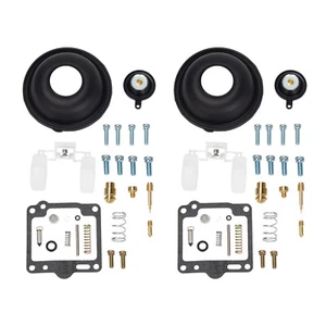 2X For Yamaha XV1100 VIRAGO 1988-1999 Carb Diaphragm Float Carburetor Repair Kit - Picture 1 of 8