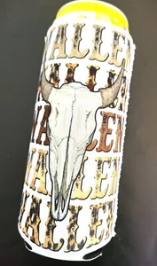12oz. Neopren Skinny Can Koozies Bull Skull - Bild 1 von 1